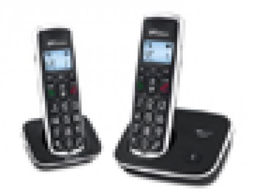 Telefone sem fios spc telecom 7243n preto identificador de chamadas agenda visor , Telecom , 72646 , 8436542850247